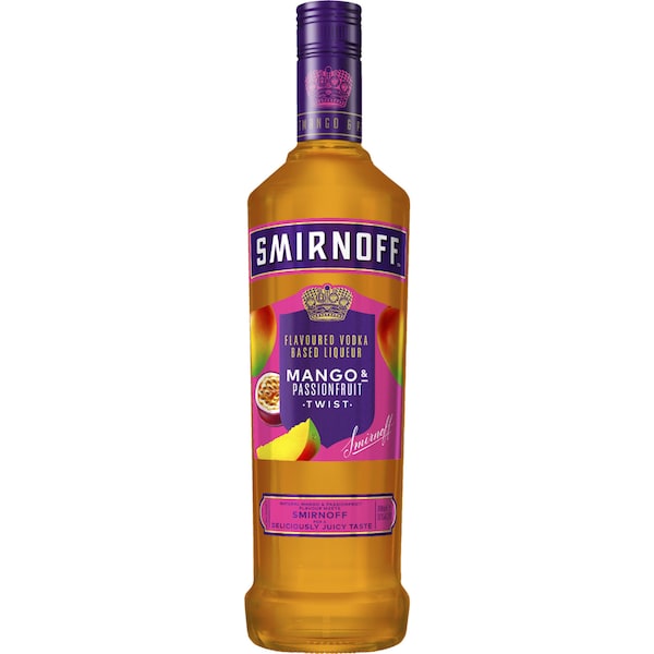 Smirnoff Mango Passionfruit Twist Flavoured Vodka 700ml