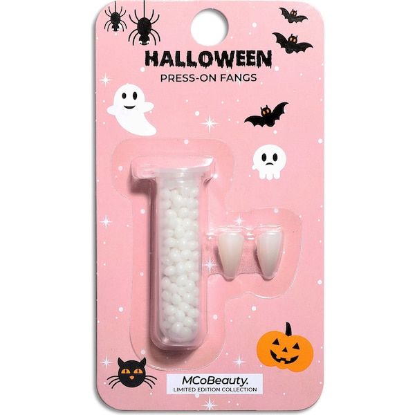 MCoBeauty Halloween Press-On Fangs Each