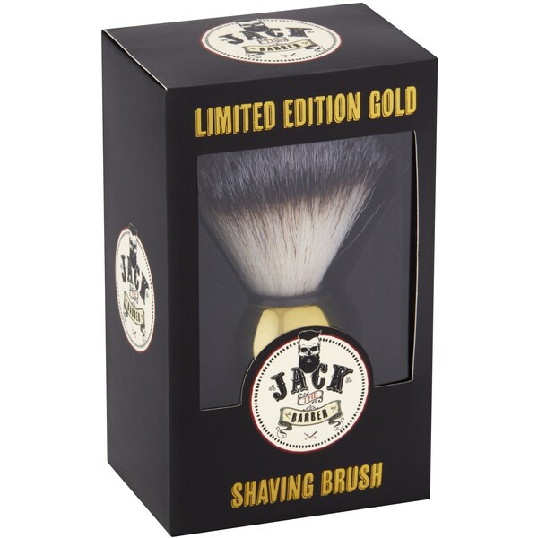 Jack The Barber Shaving Brush Limited Edition Gold each