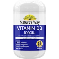 Nature's Way Vitamin D3 1000IU Soft Capsules