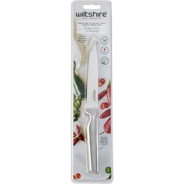Wiltshire Signature Ss Utility Knife 13cm Each