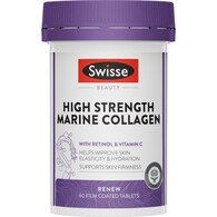 Swisse Beauty High Strength Marine Collagen Tablets