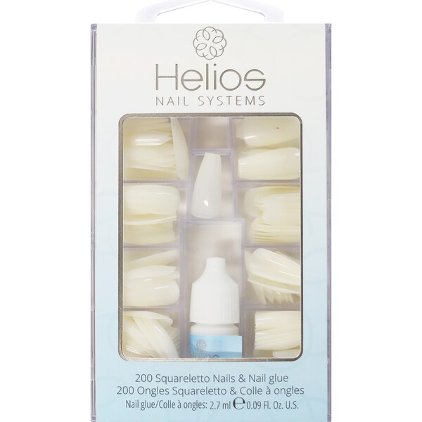 Helios Squareletto Nail Systems 200 pack