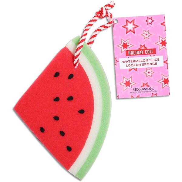 MCoBeauty Holiday Edit Watermelon Slice Loofah Sponge Each