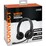 Crest Wired Headset With Boom Mic 3.5Mm Connector each