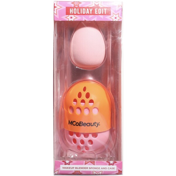 MCoBeauty Holiday Edit Makeup Blender Sponge & Case Set Each