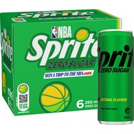 Sprite Zero Sugar Lemonade Soft Drink Mini Cans