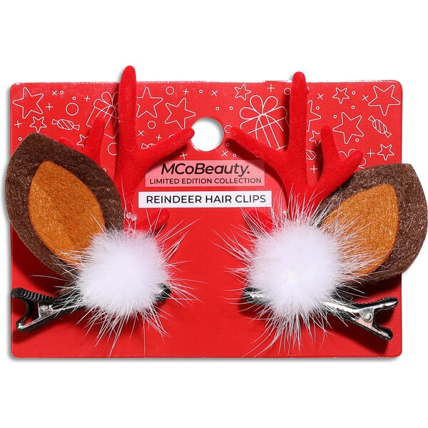MCoBeauty Reindeer Hair Clips Set Each