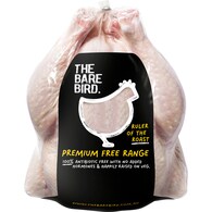 The Bare Bird Free Range Chicken Whole Whole Plain
