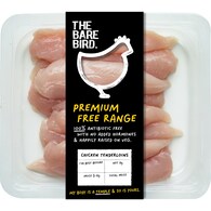 The Bare Bird Free Range Chicken Tenderloins Tenderloins