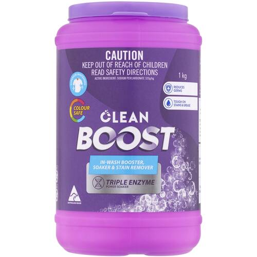 Boost Cleaner - Clean Up Smart Clean Boost Triple Enzyme Power Soaker 1kg | bunch