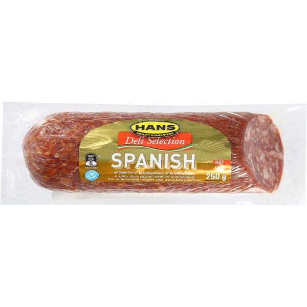 Hans Salami Spanish 250g