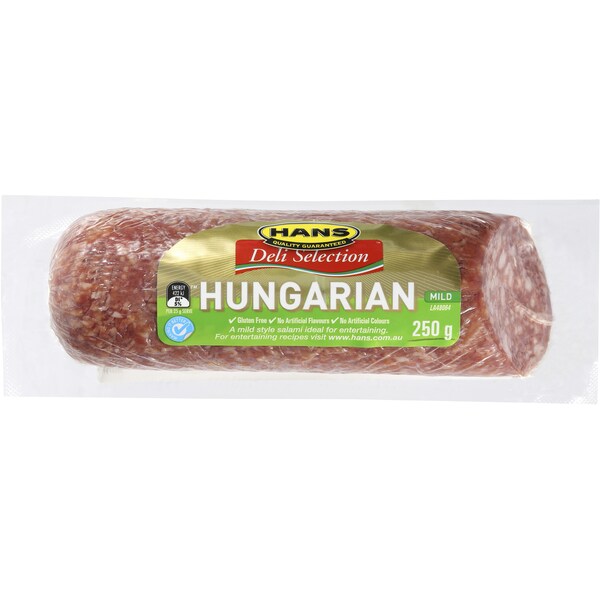 Hans Salami Hungarian 250g