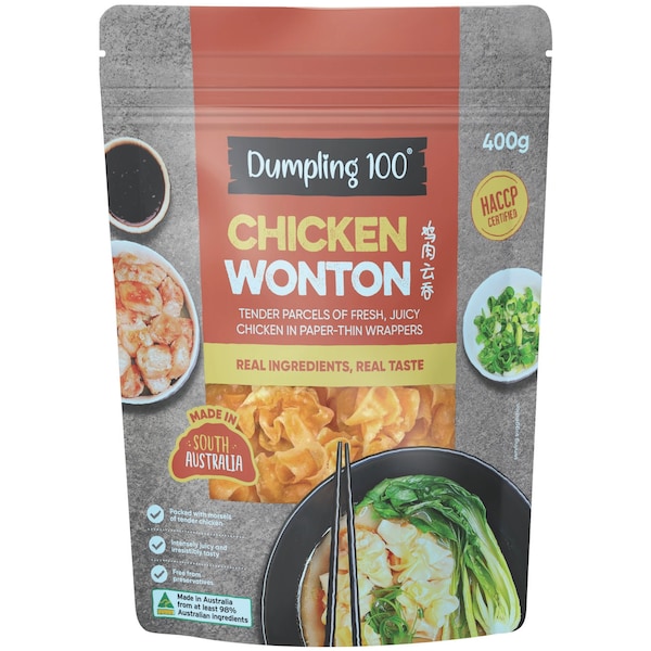 Dumpling 100 Chicken Wonton 400g