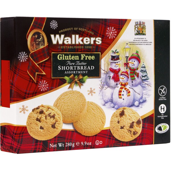Walker's Gluten Free Shortbread Assortment 280g