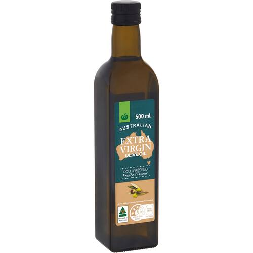 Woolworths Extra Virgin Olive Oil 500ml bunch