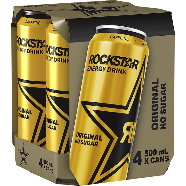 Rockstar Original No Sugar 4 pack