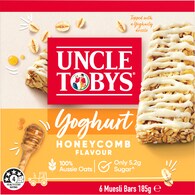 Uncle Tobys Muesli Bars Yoghurt & Honeycomb