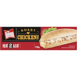 On The Menu On The Menu Roast Chicken Rolls 179g