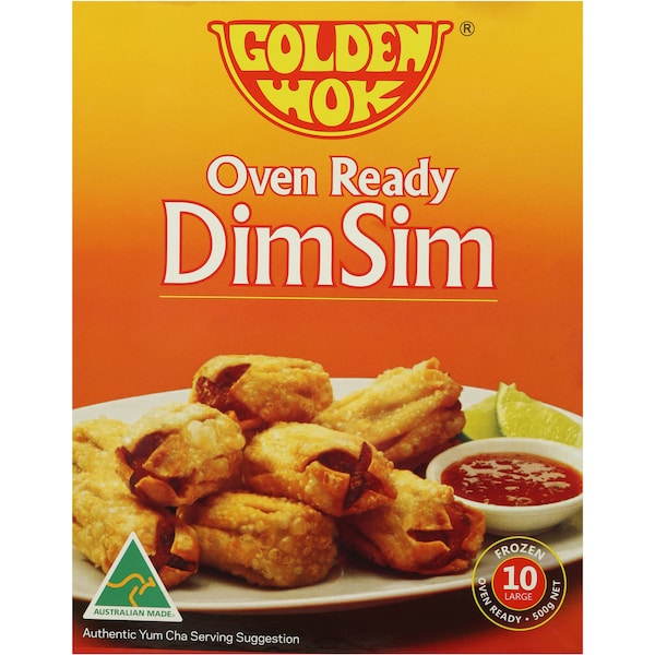 Golden Wok Asian Oven Ready Dim Sims 500g