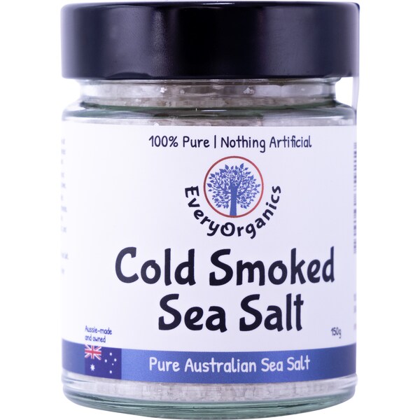 EveryOrganics Cold Smoked Sea Salt 150g