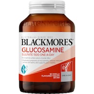 Blackmores Glucosamine Sulfate 1500 One-A-Day Vanilla Tablets