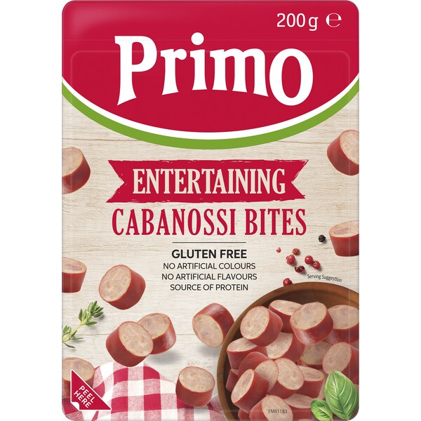 Primo Entertaining Cabanossi Bites Gluten Free 200g