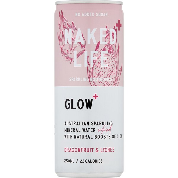 Naked Life Glow Dragonfruit & Lychee 250ml