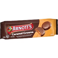 Arnott's Caramel Crown Chocolate Biscuits