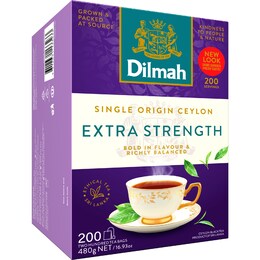 Dilmah Dilmah Extra Strength Tea Bags 200 pack
