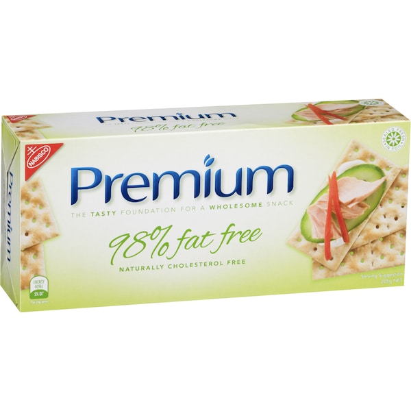 Nabisco Premium Crispbread 98% Fat Free 205g