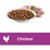 Optimum Kitten With Chicken 2-12 Months Dry Cat Food 450g