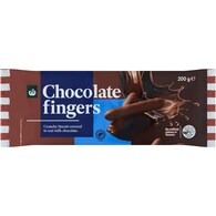 Woolworths Chocolate Fingers Biscuit