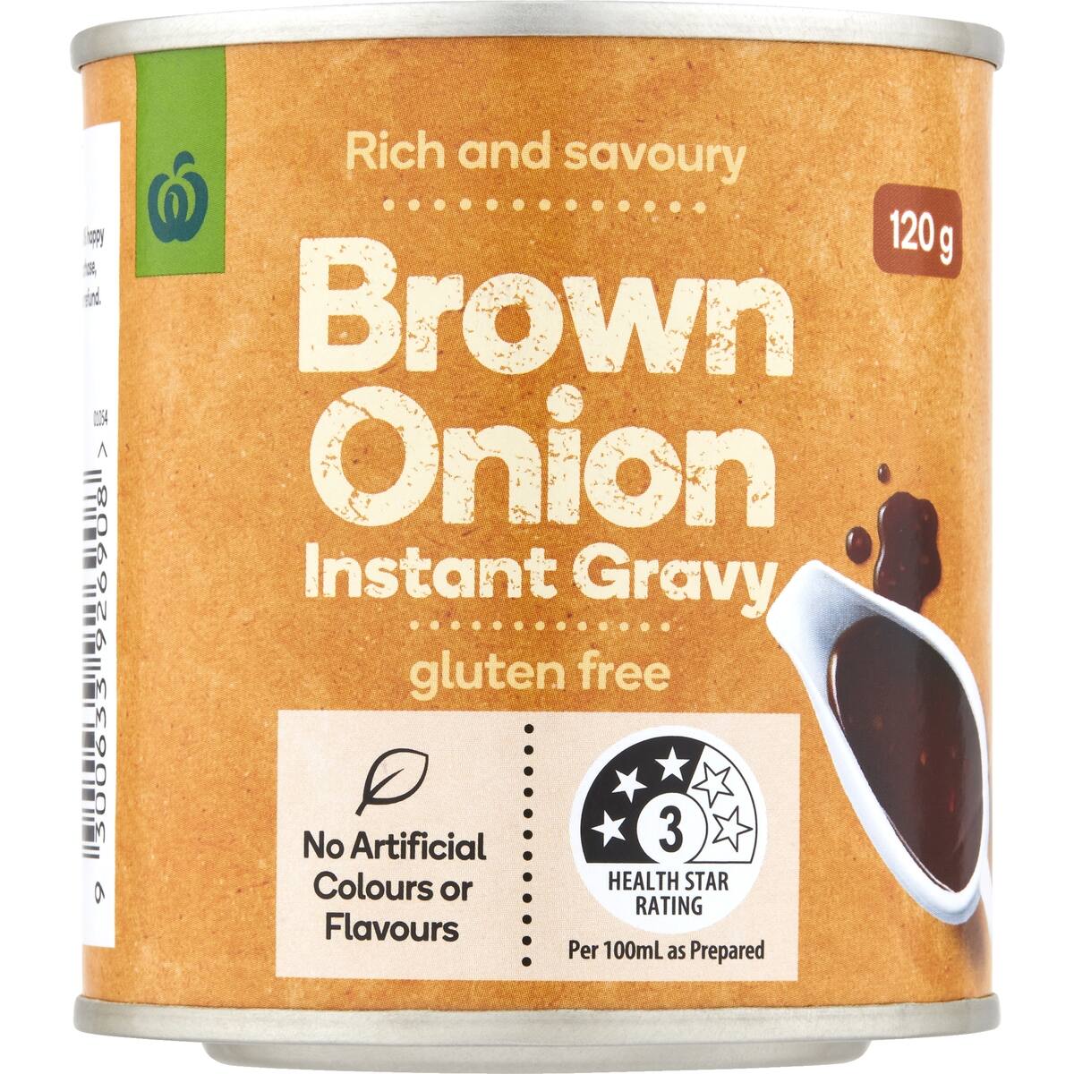 Woolworths Brown Onion Instant Gravy 120g bunch