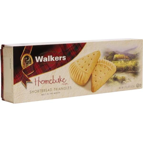 Walkers Homebake Triangles Shortbread 175g