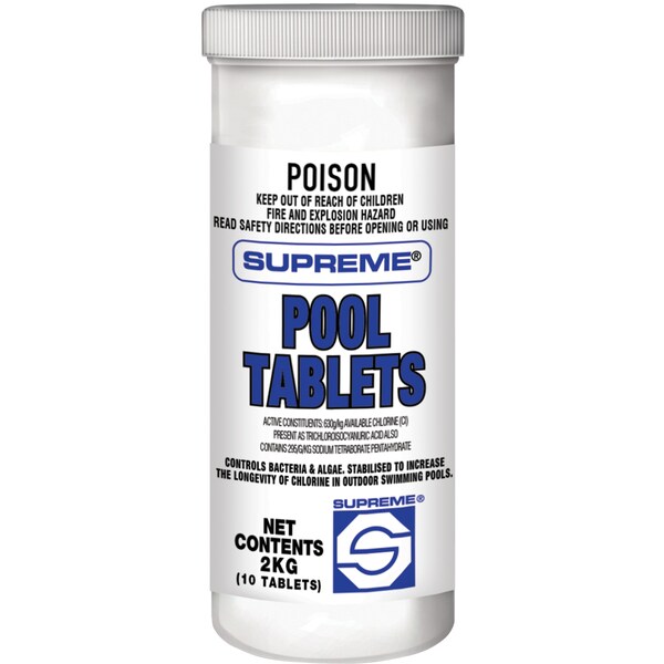 Supreme Pool Tablets 10 pack