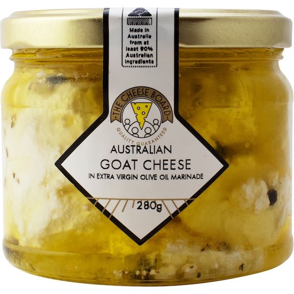 The Cheese Board Marinated Goats Cheese 280g