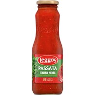 Leggo's Australian Tomato Passata Sauce With Italian Herbs