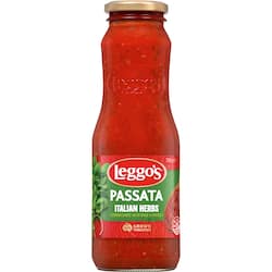Leggo's Australian Tomato Passata Sauce With Italian Herbs 700g