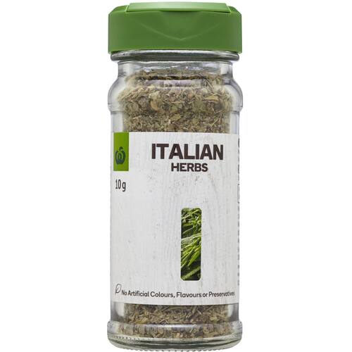 Woolworths Italian Dried Herbs 10g bunch