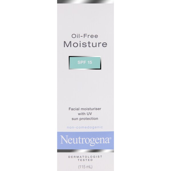 Neutrogena Oil Free Fragrance Free Face Moisturiser SPF 15 115mL