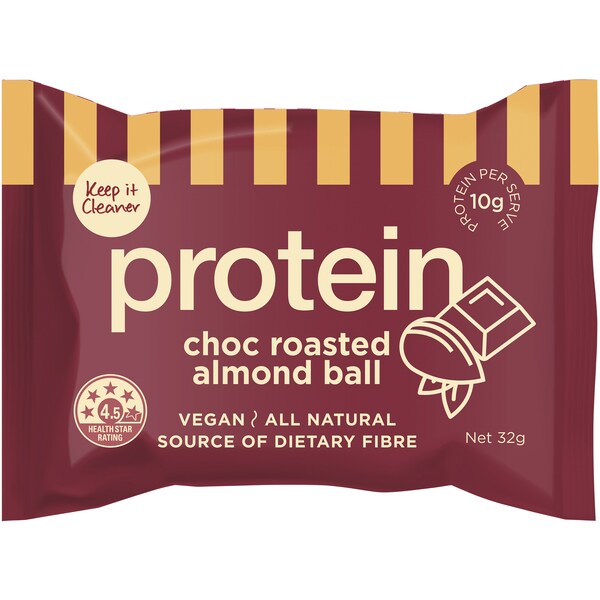 Keep It Cleaner Protein Ball Choc & Roasted Almond 32g