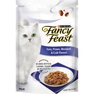 Fancy Feast Adult Tuna Prawn Mackerel & Crab Flavour Dry Cat Food