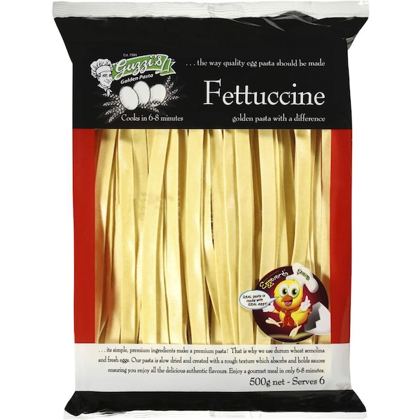 Guzzi's Golden Selections Fettuccine Pasta Selections 500g