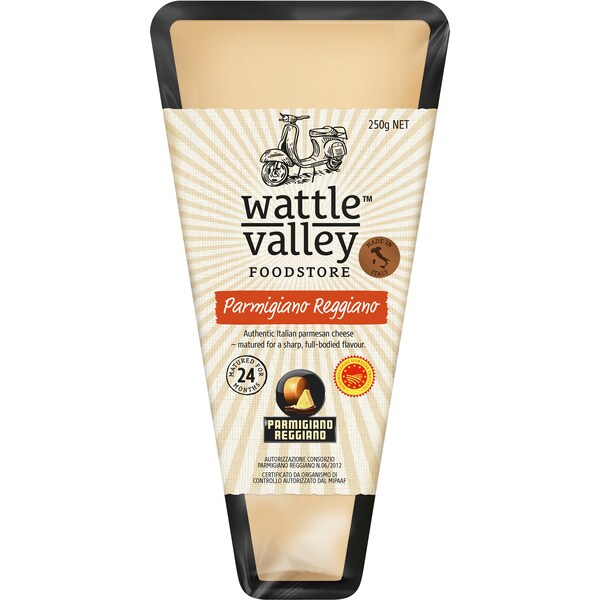 Wattle Valley Parmigiano Reggiano Cheese 250g