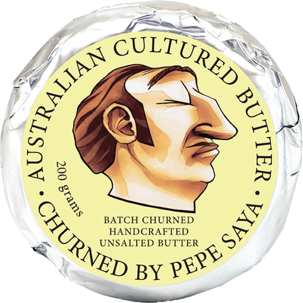 Pepe Saya Australian Cultured Unsalted Butter 200g