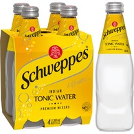 Schweppes Indian Tonic Water Glass Bottle