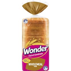 Wonder White Wholemeal With Iron Sandwich Slice 700g