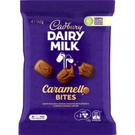 Cadbury Dairy Milk Chocolate Caramello Bites Snack & Share Bag