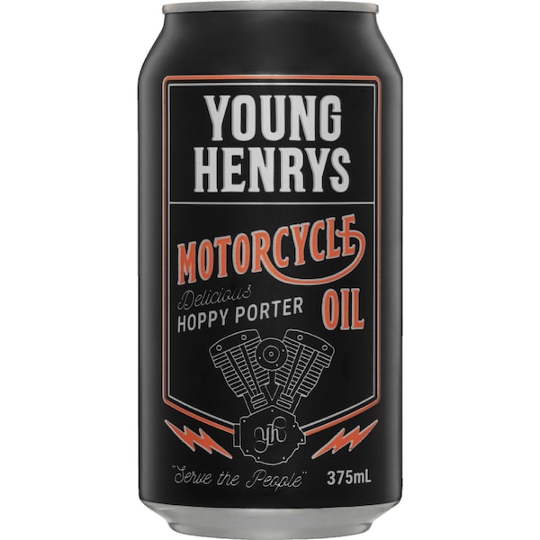 Young Henrys Motorcycle Oil Can 375ml